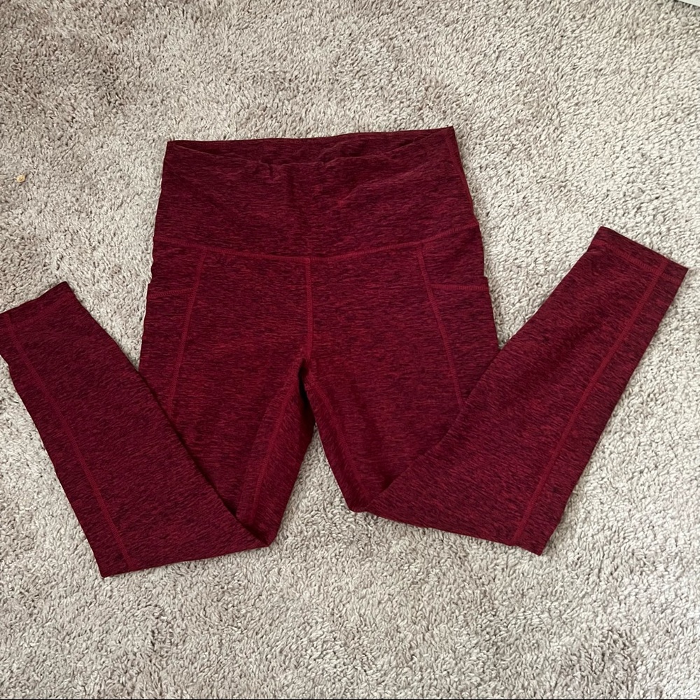 Yogalicious red leggings​
